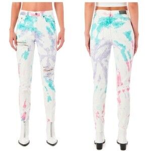 Carmar Los Angeles Alexander Slim Dit Tie Dye Jeans 26